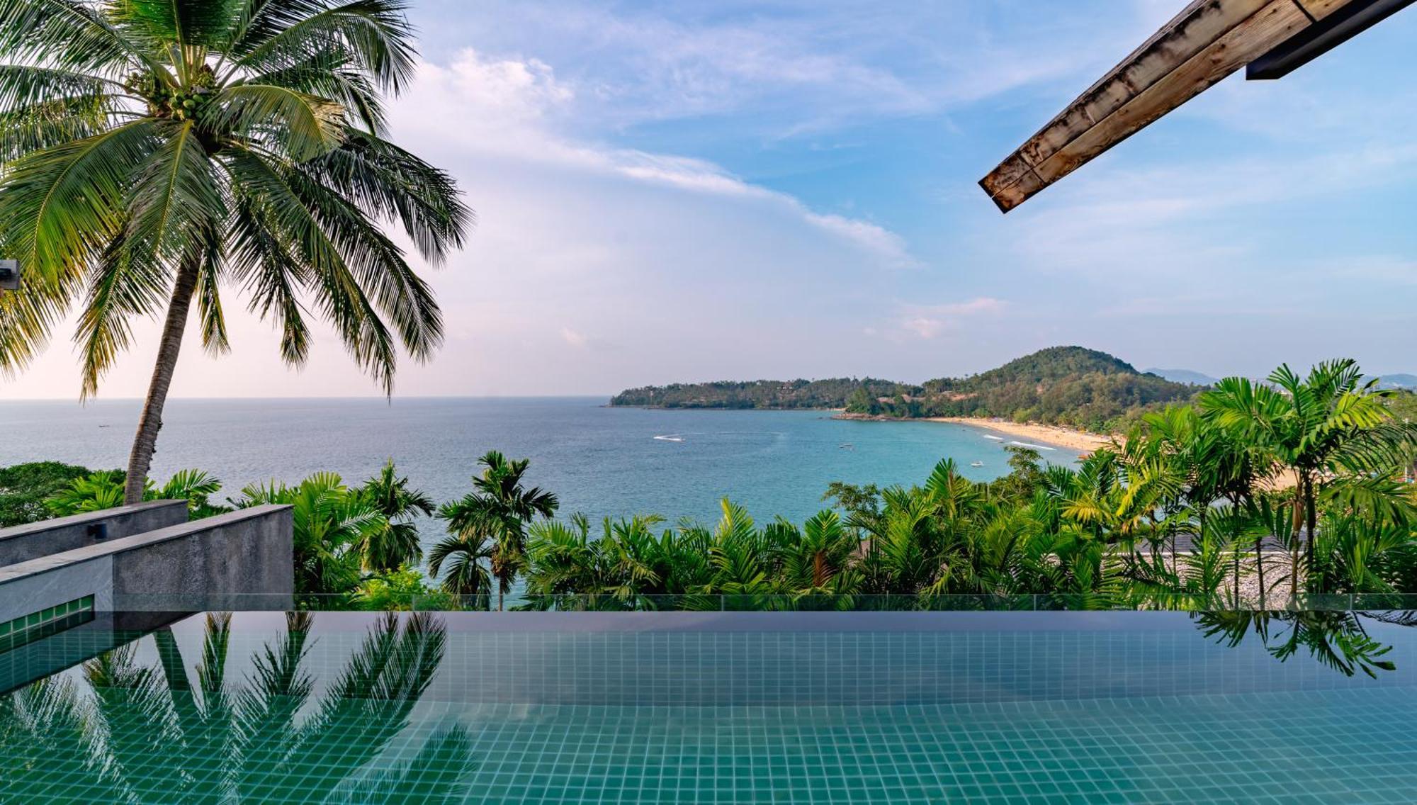 Surin Beach Oceanfront Villa With Ocean And Beach Views Exterior photo